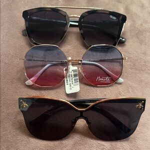 ✨ NEW Sunglasses Lot | Quay + Nanette Lepore | Unworn ✨